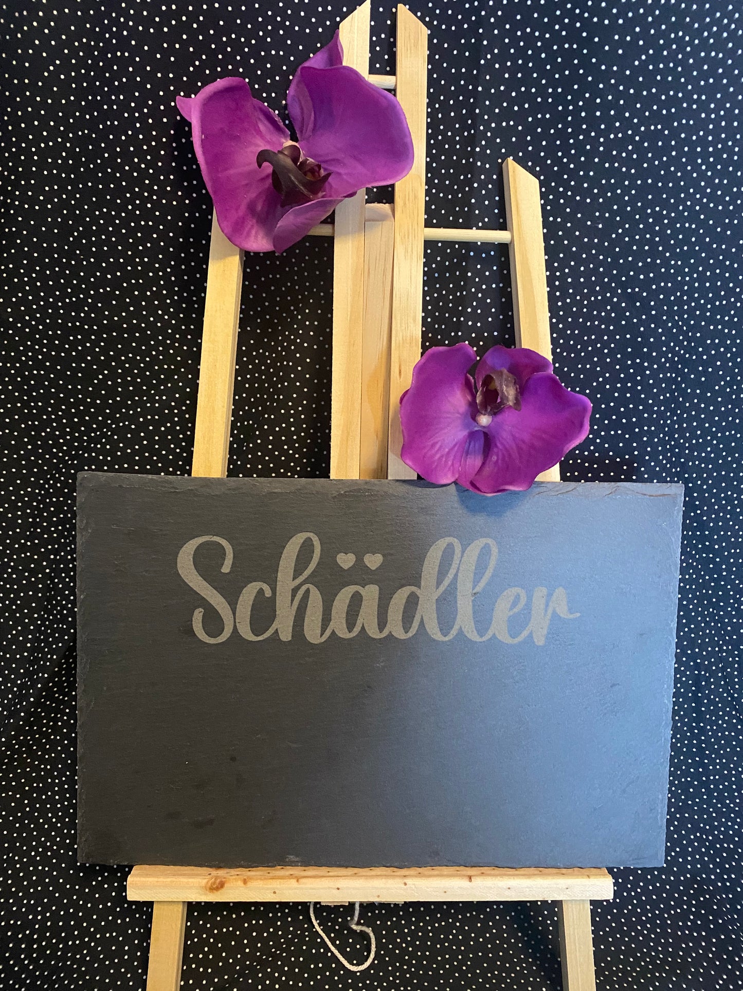 Schiefer Türschild 30x20 cm mit verschieden Motiven